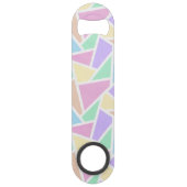 パステルレインボーモザイクパターン スピード栓抜き (正面)