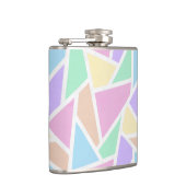 パステルレインボーモザイクパターン フラスク (右)
