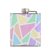パステルレインボーモザイクパターン フラスク (裏面)