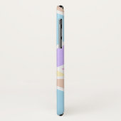 パステルレインボーモザイクパターン Case-Mate iPhoneケース (裏面/左)