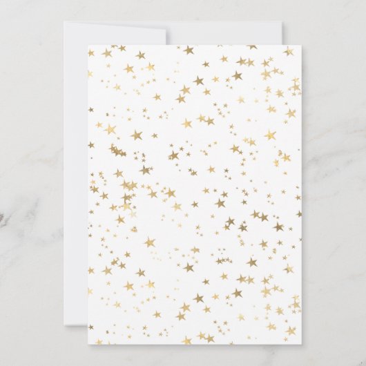 パステルレインボーユニコーンガールズ誕生日 招待状 (裏面)