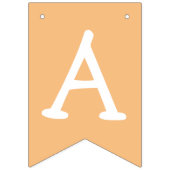 パステルレインボーユニコーンバースデーパーティー バンティングフラッグ (第3の旗)