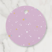 パステルレインボーユニコーンマジカルアザかわいい フェイバータグ (裏面)