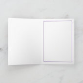 パステルレインボーユニコーン |ありがとうございます カード (内部)