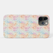 パステルレインボー水彩レオパードプリント Case-Mate iPhoneケース (裏面(横))
