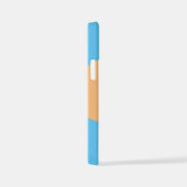 パステルレインボー紙吹雪サークル名Phone Case iPhoneケース (右側面)