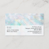 *~*パステルレインボー霊気ヨガヒーリング 名刺 (裏面)