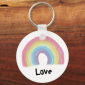パステルレインボー キーホルダー (正面)