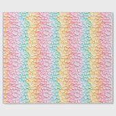 パステルレインボー ラッピングペーパー (フラット)