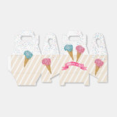 パステルレトロウォーターカラーアイスクリーム&スプリンクル フェイバーボックス (折り畳みなし)