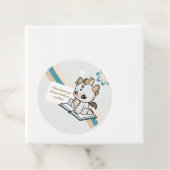 パステルレトログレーブルーブラウンベビードラゴンサンキュー フェイバータグ (インサイチュ)