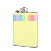 パステルレモンイエロー フラスク (左)