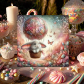 パステルロプイヤーバニーイースターエッグホットエアバルーン シーズンカード