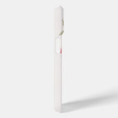パステルローズと芍薬の水彩フラワーiPhoneケース Case-Mate iPhoneケース (裏面 / 右)