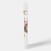 パステルローズと芍薬の水彩フラワーiPhoneケース Case-Mate iPhoneケース (裏面 / 左)