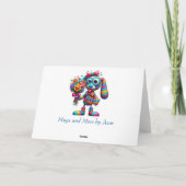 パステルローズの優しい抱擁　母の日オーダーメイドカード カード (裏面)