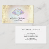 パステルロータスロゴ 名刺 (正面/裏面)