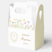 パステルワイルドフラワーズバプティスゲーブル フェイバーボックス (オープン)