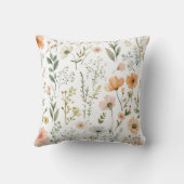 パステルワイルドフラワーズ クッション (裏面)