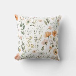 パステルワイルドフラワーズ クッション