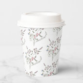 パステルワイルドフラワーズ 紙コップ (正面)