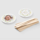 パステルワイルドフラワーバプテスマ ハンドファン (組立なし)