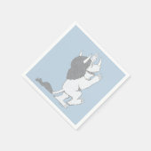 パステルワイルドモノ スタンダードカクテルナプキン (角)