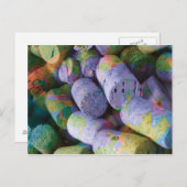 パステルワインコルク ポストカード (正面/裏面)