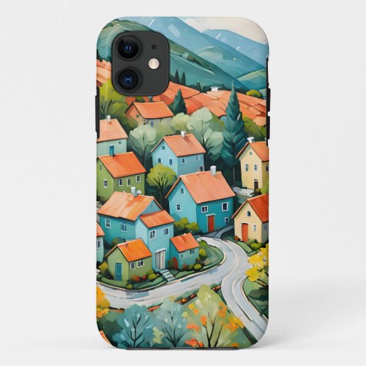 パステルヴィレッジドリーム Case-Mate iPhoneケース (裏面)