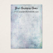 パステルヴィンテージグランジイヤリングホルダー表示カード (正面)