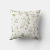 パステルヴィンテージ花 クッション (裏面)