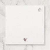 パステルヴェネツィアイタリアカナルスウォーターカラー結婚ズ フェイバータグ (裏面)