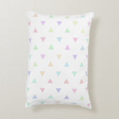 パステル三角形パタ数々のーン – カラー アクセントクッション (裏面(縦))