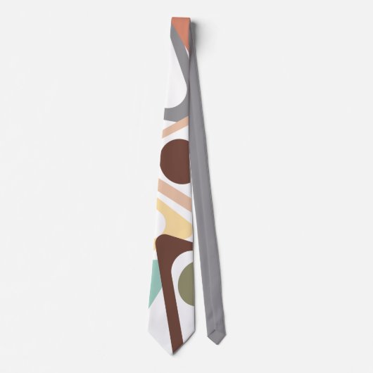 パステル三角形 ネクタイ (正面)