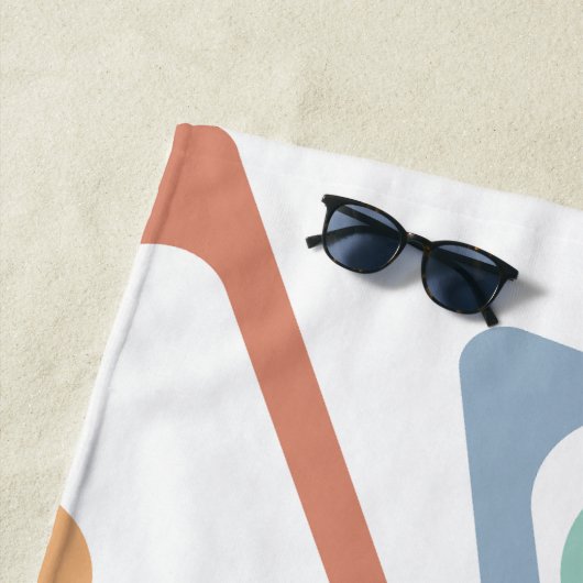 パステル三角形 ビーチタオル (インサイチュ)