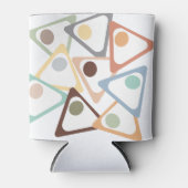 パステル三角形 缶クーラー (正面)