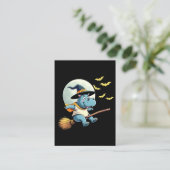 パステル不気味ハロウィーンベビーモーデンヒッポ 名刺 (スタンド正面)