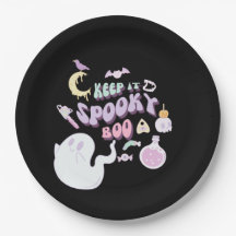 パステル不気味幽霊&集団ブラックハロウィーン