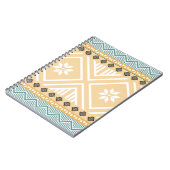 パステル先住民生地シームレスパターン,タイNativ ノートブック (左側)