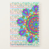 パステル刺しゅう美しいボホネームプランナー プランナー手帳 (裏面)