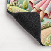 パステル刺繍～マウスパッド マウスパッド (コーナー)