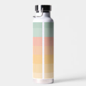 パステル前向き引用文Do What Makes You Happy ウォーターボトル (右面)