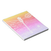 パステル勾配トンボ ノートパッド (アングル)