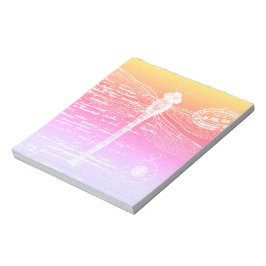 パステル勾配トンボ ノートパッド