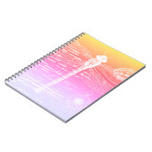 パステル勾配トンボ ノートブック (左側)