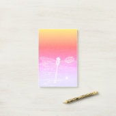 パステル勾配トンボ ポストイット (デスク上)