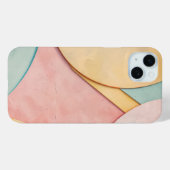 パステル半円形文字宇宙 Case-Mate iPhoneケース (裏面 (横))