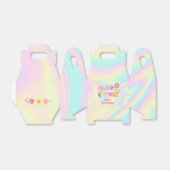 パステル名門私立校風のピンクY2Kスリープオーバー誕生日 フェイバーボックス (折り畳みなし)