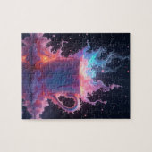 パステル噴火の熱いコーヒー ジグソーパズル (横)