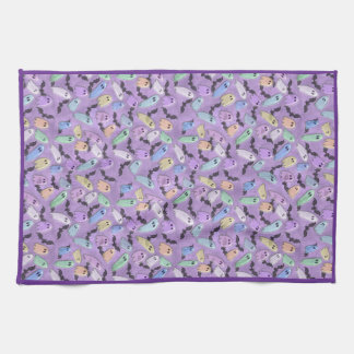 パステル幽霊エプロン必須 キッチンタオル